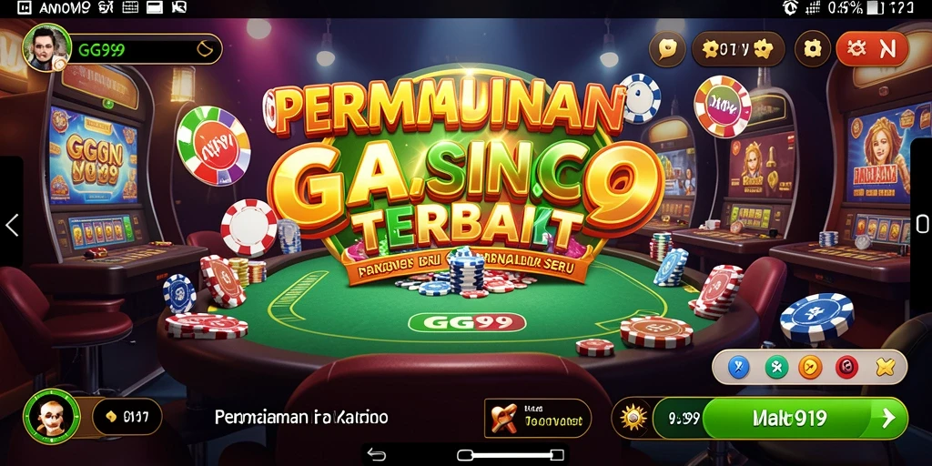 Tampilan gameplay GG99 yang menegangkan dan menyenangkan.