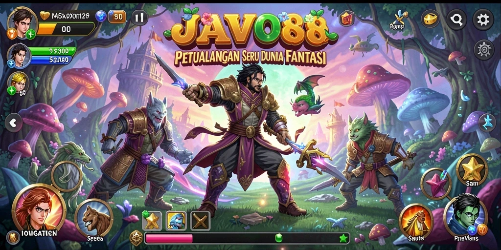 Tampilan gameplay seru dan menantang di <strong>JAVO88</strong>.