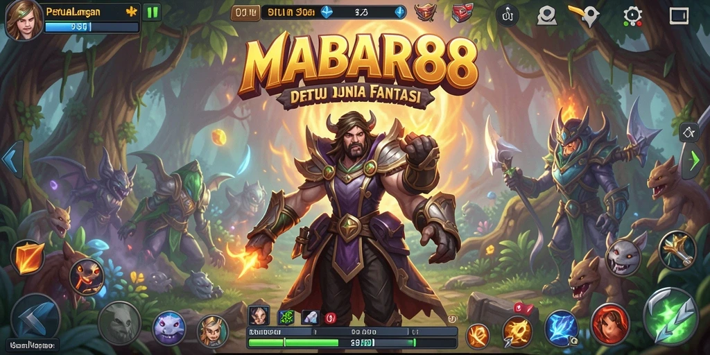 Screenshot MABAR88 menunjukkan aksi gameplay petualangan yang seru.