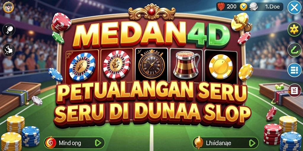 Tampilan gameplay Slot MEDAN4D yang menarik dan penuh aksi.