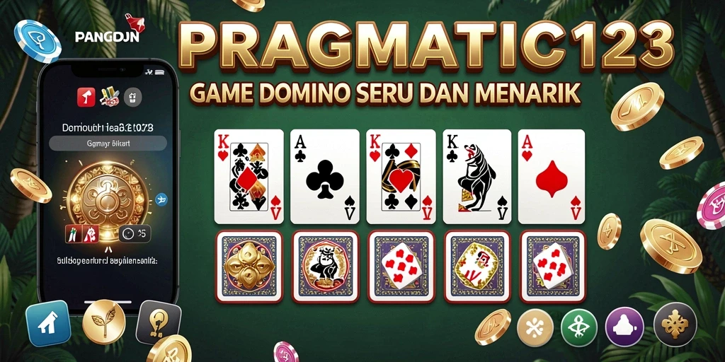 Tampilan gameplay Domino yang menarik di PRAGMATIC123.