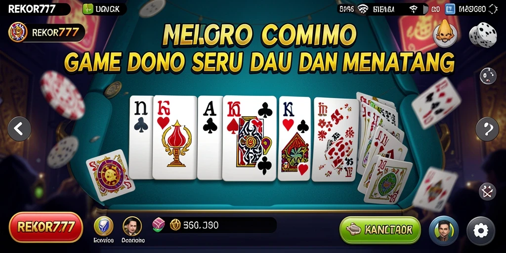 Tampilan gameplay seru dalam REKOR777 dengan grafis menarik.