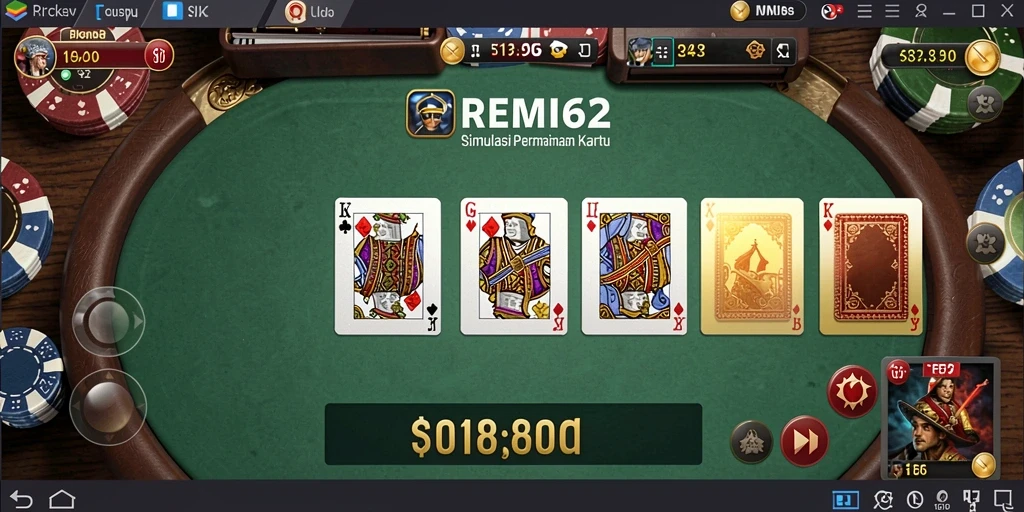 Tampilan gameplay REMI62 yang seru dan interaktif.