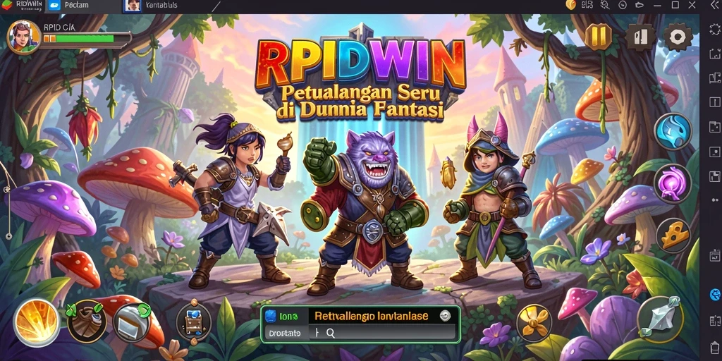 Tampilan gameplay RPIDWIN yang menegangkan dan penuh petualangan.