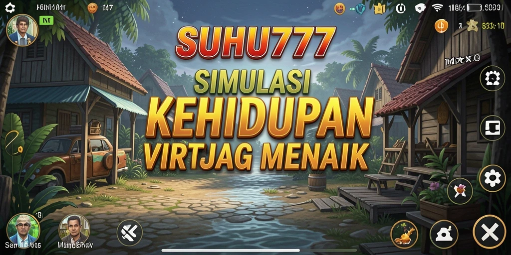 Screenshot utama gameplay <strong>SUHU777</strong> menunjukkan interaksi seru dalam dunia virtual.
