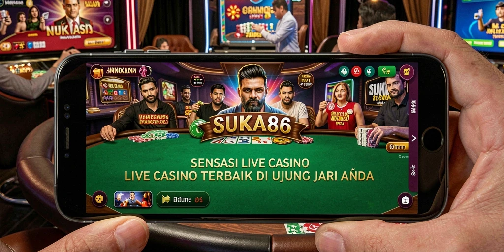 Gameplay seru dengan dealer langsung di SUKA86.