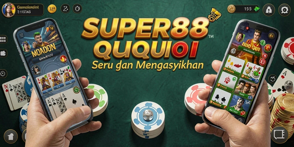 Tampilan gameplay QiuQiu di SUPER88 yang menarik dan kompetitif.