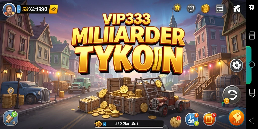 Tampilan gameplay VIP333 yang menarik dan strategis dalam mengelola bisnis.