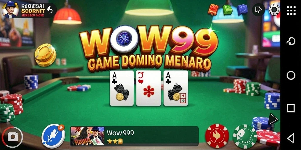 Tampilan gameplay seru dan menarik dari WOW99.