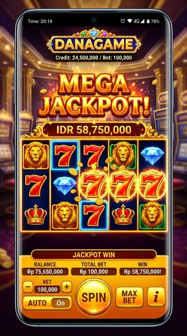 Halaman detail aplikasi populer di danagame.